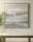 Say When - Hand Painted Canvas - Black / Blue / Brown / Gold / Gray / White