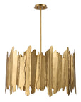 Golden - Gate 8 Light Industrial Pendant