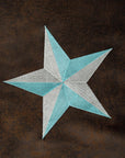 Laredo - Queen Comforter Set Set of 6 - Turquoise
