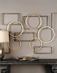 Elias - Wall Art - Bronze And Gold