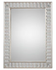 Lanester - Leaf Mirror - Silver