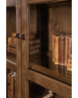 Melange - Mulholland Display Cabinet - Dark Brown