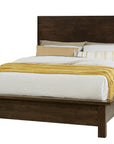 Crafted Cherry - Ben's Plank Bed With Terrace Footboard