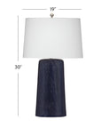 Lancaster - Table Lamp - Blue / White