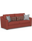 Milo - Fabric Two-Cushion Sofa With Nailhead Trim