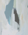 Seabreeze - Abstract Framed Canvas Prints (Set of 2) - Light Blue