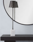 Bronze - Table Lamp - White