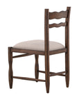 Josephine - Side Chair (Set of 2) - Dark Brown / Beige