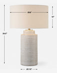 Crimp - Ribbed Table Lamp