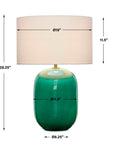 Hollis - Table Lamp - Teal