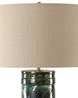 Loch - Green Glaze Table Lamp