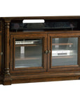 Leesburg - Entertainment Console - Dark Brown