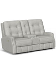 Devon - Reclining Loveseat, Nailhead Trim
