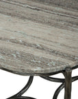 Stonewall - End Table - Silver / Black