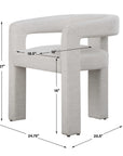 Perspective - Fabric Dining Chair - Gray