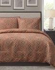 Sedona - Twin Comforter Set Set of 2 - Pale Sienna