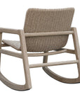 Sumba - Outdoor Wicker Rocking Chair - Gray