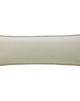 100% French Flax Linen - Long Lumbar Pillow - Natural