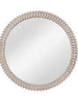 Claire - Wall Mirror - White Wash
