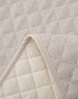 Fairfield - Twin Linen Coverlet Set Set of 3 - Cream / Tan