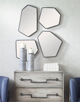 Linneah - Mirrors (Set of 4) - Black