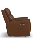 Alister - Power Gliding Recliner With Power Headrest And Lumbar