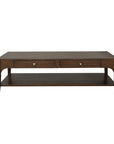 Sylvie - Rectangular Coffee Table - Dark Brown