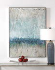 Tidal Wave - Abstract Art - Blue