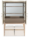 Melange - Dream Weaver Bar Cabinet - White