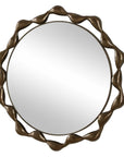 Remolino - Round Mirror - Bronze