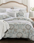 Dalia - King Duvet Cover Set Set of 3 - Light Blue