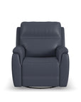 Sawyer - Swivel Glider With Power Headrest, Lumbar, Heat & Massage