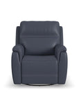 Sawyer - Swivel Glider With Power Headrest, Lumbar, Heat & Massage