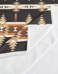 Campfire - Yosemite Campfire Sherpa Throw 6 Per Carton - Black