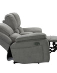 Hooper - Console Loveseat, Manual Recline