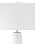 Santino - Crackled Ivory Table Lamp