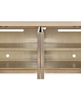 Geometry - Entertainment Console - Polished Limestone