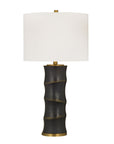 Berkshire - Table Lamp - Rich Black / Gold Highlights