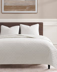 Cotton Comfort - Full/Queen Quilt Set (Set of 3) - White
