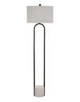 Middlefield - Floor Lamp - Gray / Black