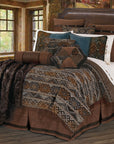 Rio Grande - Queen Duvet Cover Set (Set of 7) - Brown