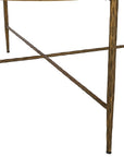 Evelyn - Coffee Table - White / Gold