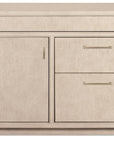Marlowe - Workstation - Polished Limestone