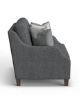 Gianna - Fabric Loveseat With Nailhead Trim