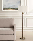 Keros - Floor Lamp - Dark Oak