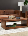 Waterfall - Coffee Table with Casters