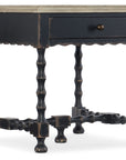 Ciao Bella - Rectangular End Table - Light Brown / Black