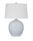 Lyance - Table Lamp - Light Blue / Cream