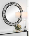 Mosaic - Metal Round Mirror