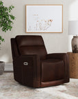 Alister - Power Gliding Recliner With Power Headrest And Lumbar